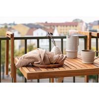 Gartentisch Marion ca. 60x45x55 cm Akazie - Akaziefarben, KONVENTIONELL, Holz (60/45/55cm) - Gardenson