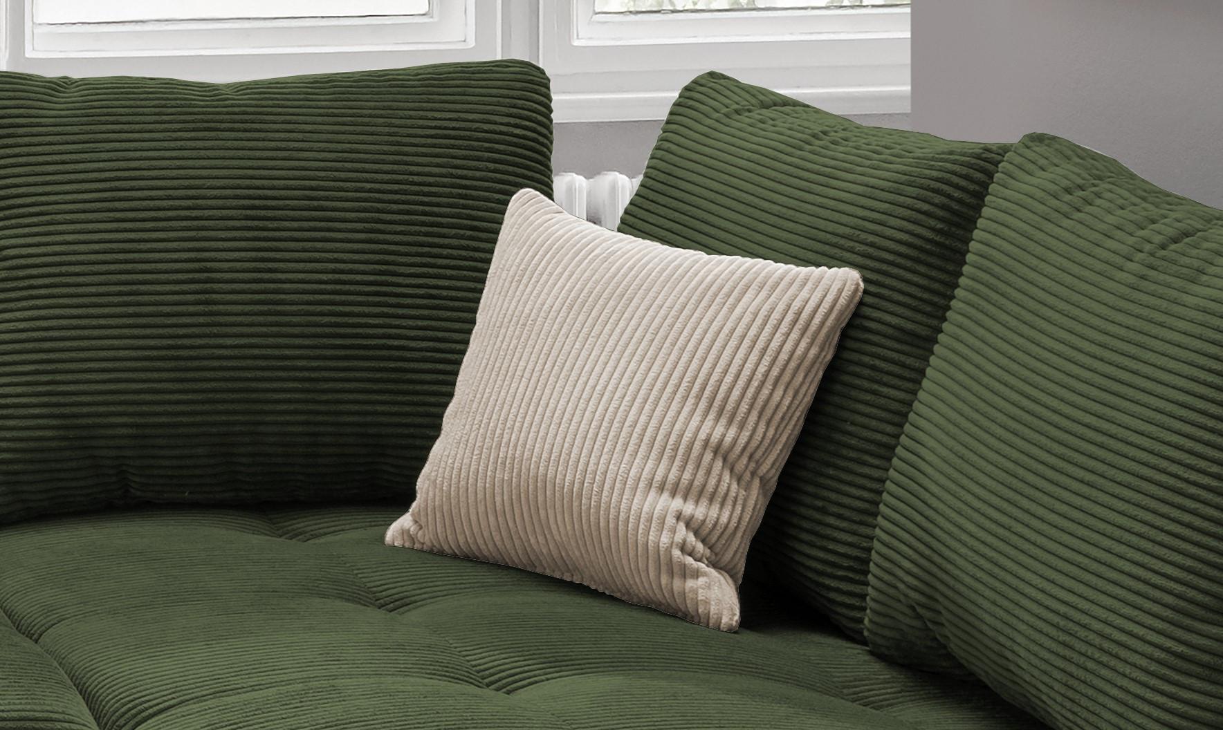 HÖRNSOFFA ALVITO - beige/svart, Design, trä/textil (298/202cm) - P & B