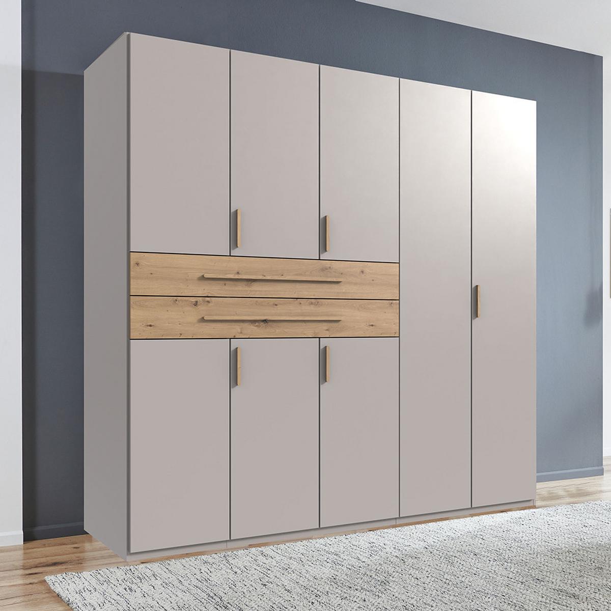 Ormar S Klasičnim Vratima Lumio - kašmir/hrast Artisan, Konvencionalno, drvni materijal (225/208/65cm) - Modern Living