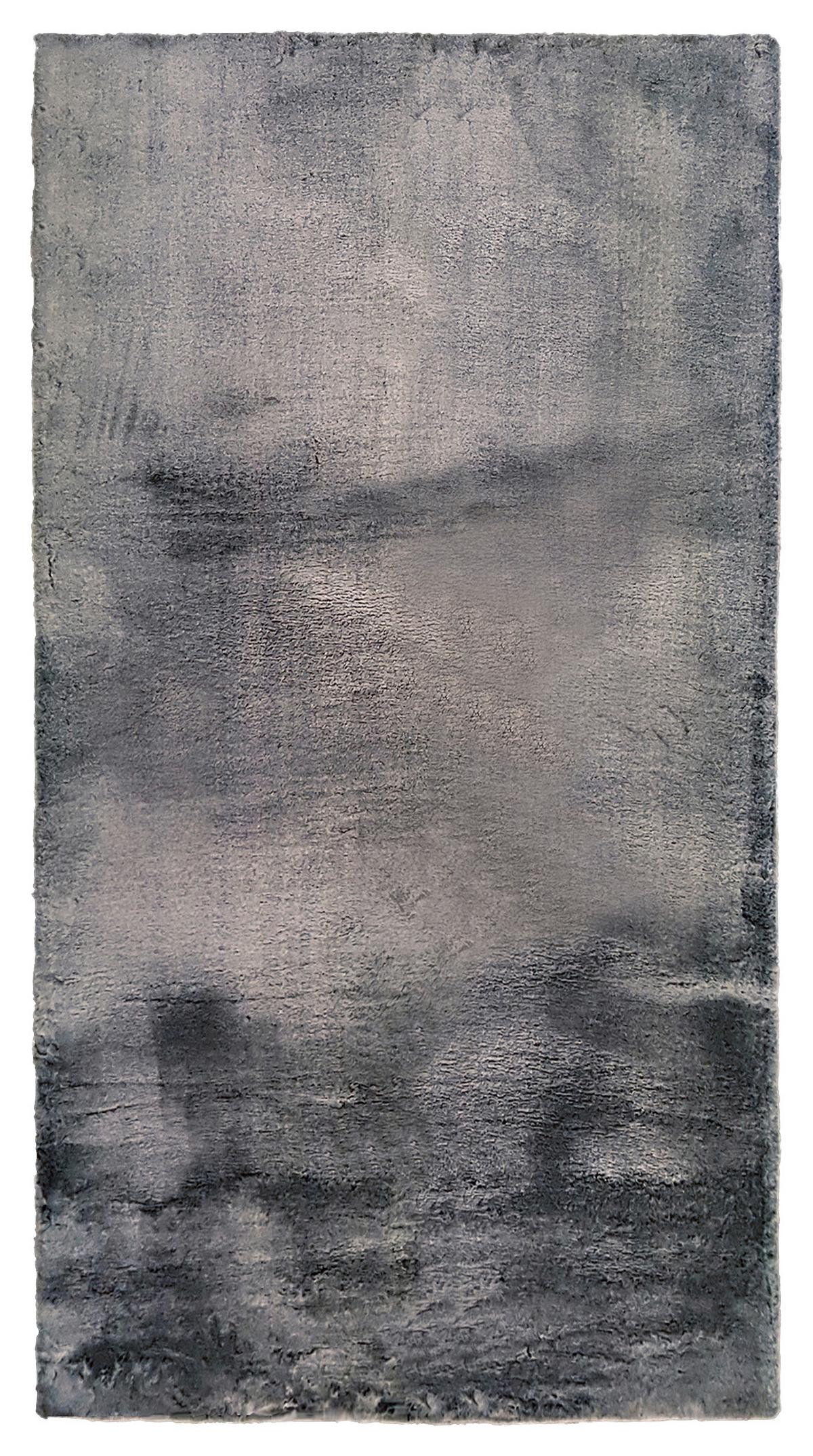 Kunstfell Denise 1 in Anthrazit ca. 80x150cm - Anthrazit, ROMANTIK / LANDHAUS, Textil/Fell (80/150cm) - Mömax