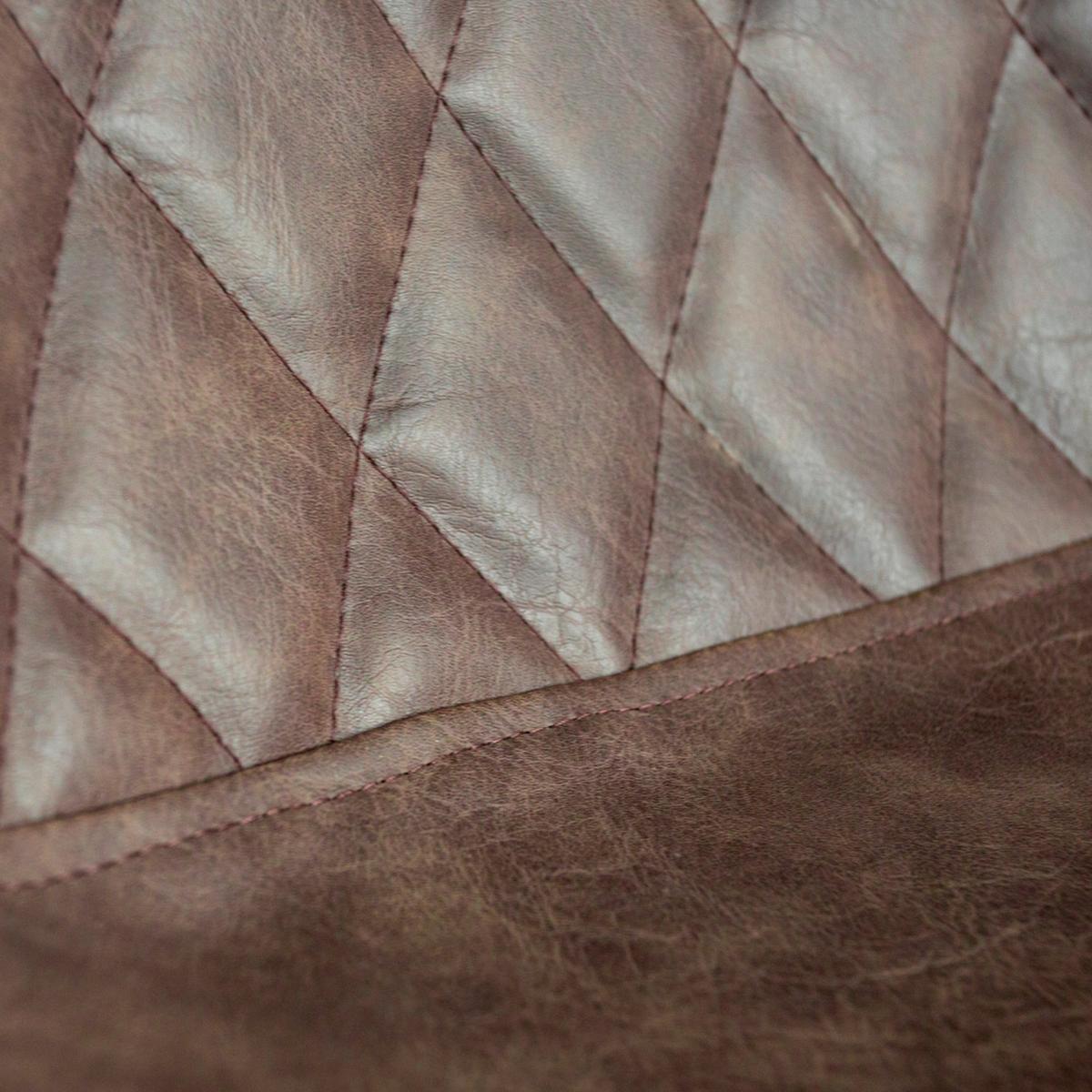 Barhocker-Set Bowie 2er-Set ca. 58x102 cm Taupe - Taupe/Schwarz, KONVENTIONELL, Textil/Metall (50/102/55cm) - MID.YOU