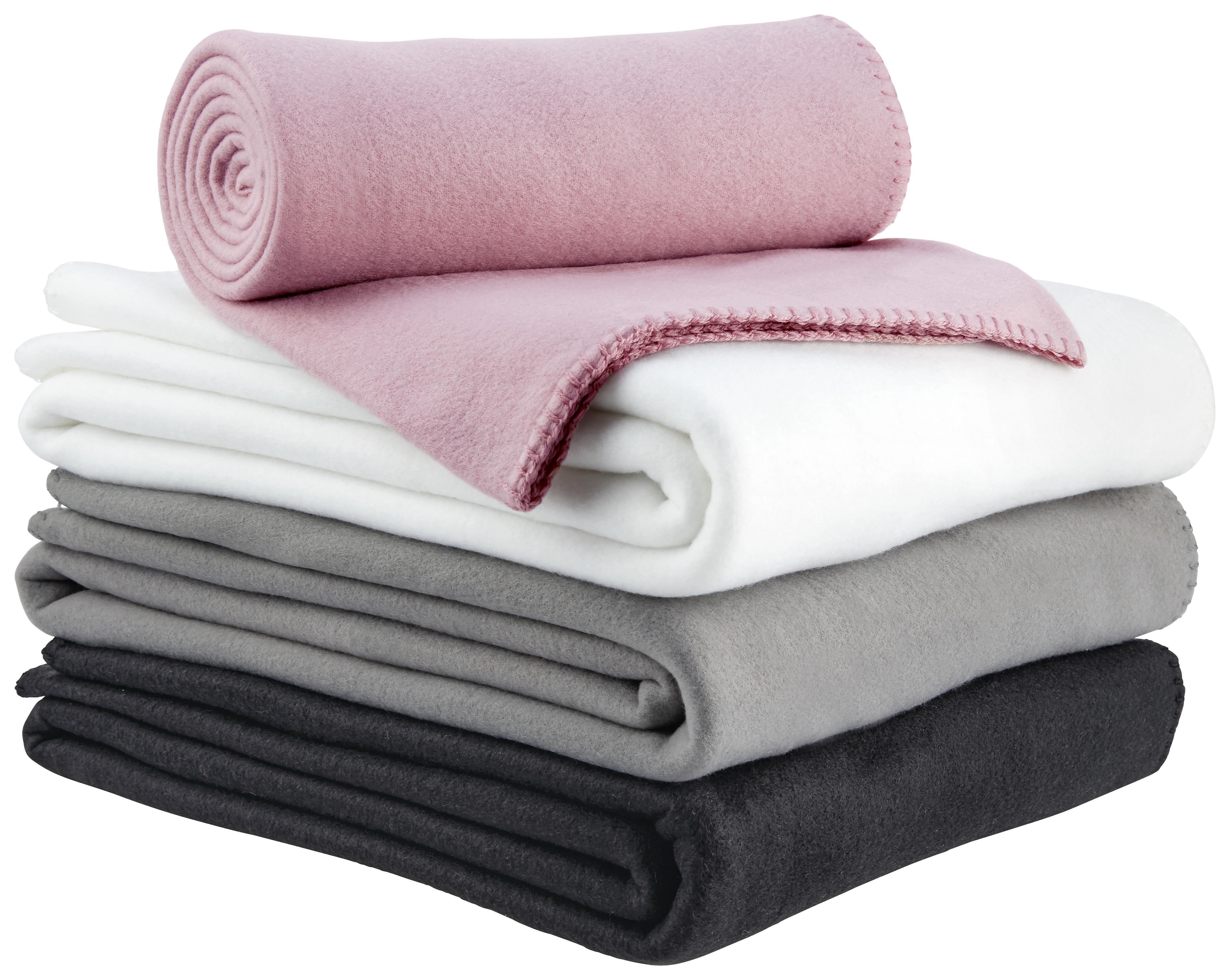 Polártakaró Beatrix 130/160 - fehér, textil (130/160cm) - Modern Living