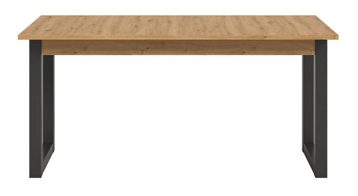 Raztegljiva Miza Seattle 150 Az, Barva Hrasta, Temno Siva - antracit/hrast artisan, Konvencionalno, leseni material (150-190cm) - MID.YOU