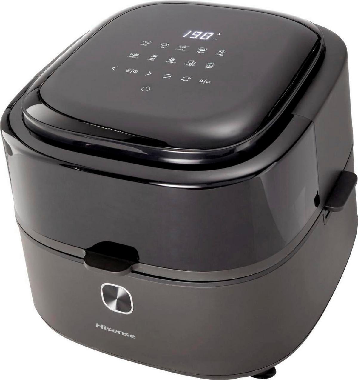 Heissluftfritteuse Haf1350dr - Schwarz, Trend (34,9/30,2/27,7cm) - Hisense