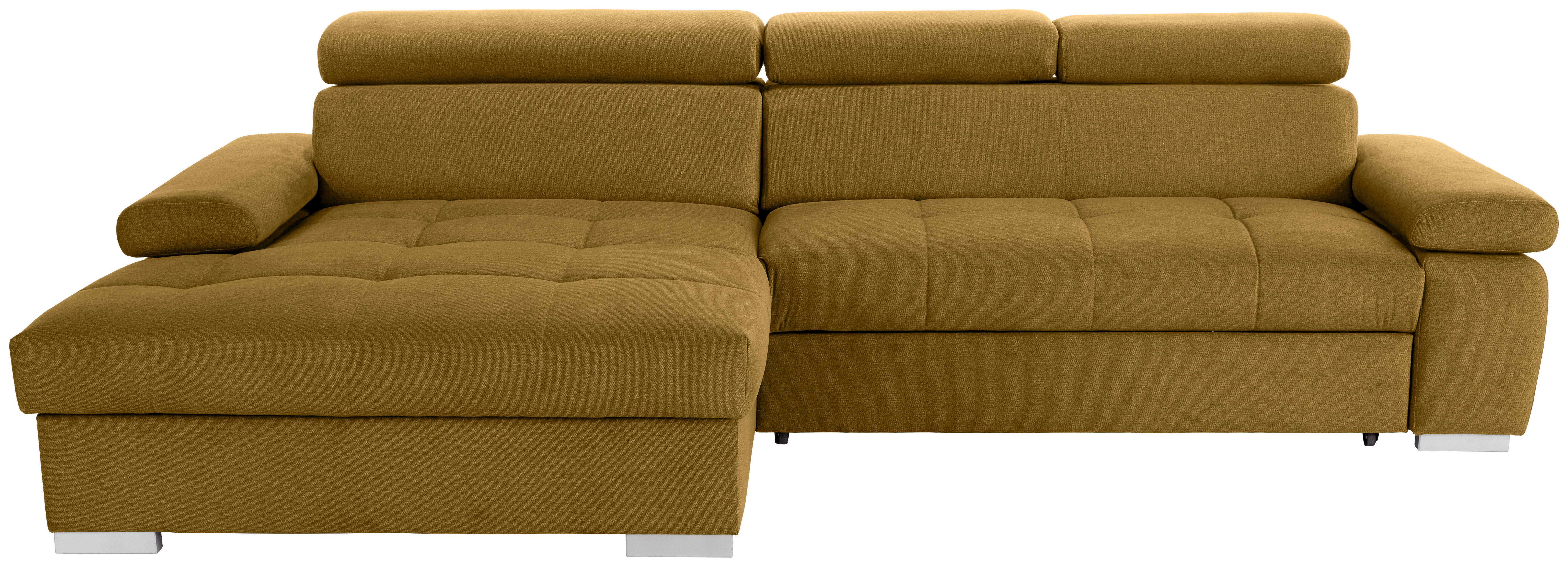 Kutna Garnitura Perry - srebrne boje/ecru, Design, tekstil/drvo (183/292cm) - Modern Living