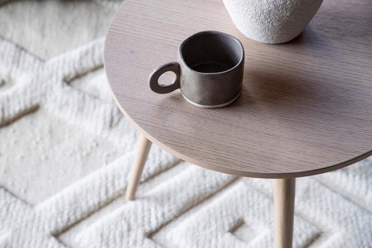 BEISTELLTISCH ASKIM - Design, Holzwerkstoff/Metall (48/48/50cm) - Livetastic