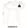 Couchtisch Lia Ø ca. 49,5 cm - Schwarz/Pinienfarben, MODERN, Holz (49,5/49,5cm) - Mömax modern living Couchtisch Lia Ø ca. 49,5 cm - Schwarz/Pinienfarben, MODERN, Holz (49,5/49,5cm) - Mömax modern living
