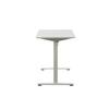 SKRIVBORD JANNIS - vit, Modern, metall/trämaterial (120/60/75cm) - Mömax