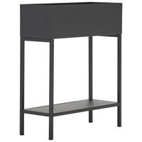 STOJAK NA KWIATY NEO - czarny, Trend, metal (50/60/20cm) - Landscape