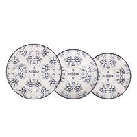Serviciu de masă 12/1 Tesa - multicolor, Basics, ceramică