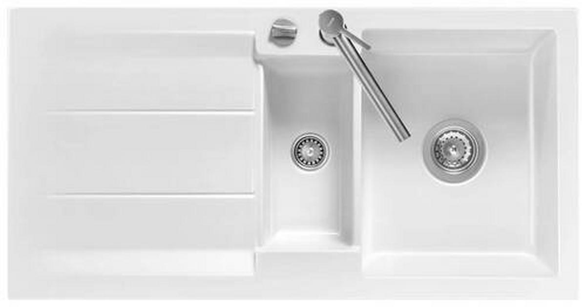 Spüle 50920212 - Weiß, Keramik (100/51cm) - Systemceram