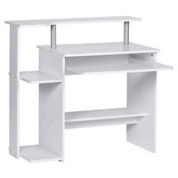 Računalniška Miza Computertisch - bela, Konvencionalno, leseni material (94/48,5/90,5cm) - MID.YOU