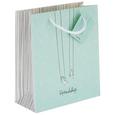 Geschenktasche Jana Mintgrün - Mintgrün, Papier (18/21/8cm)