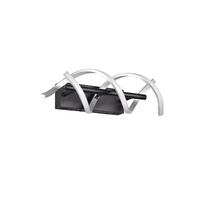 KINKIET LED 241810205 SEQUENCE - czarny/kolor aluminiowy, Design, metal (47/13,5/20,5cm) - Trio Leuchten