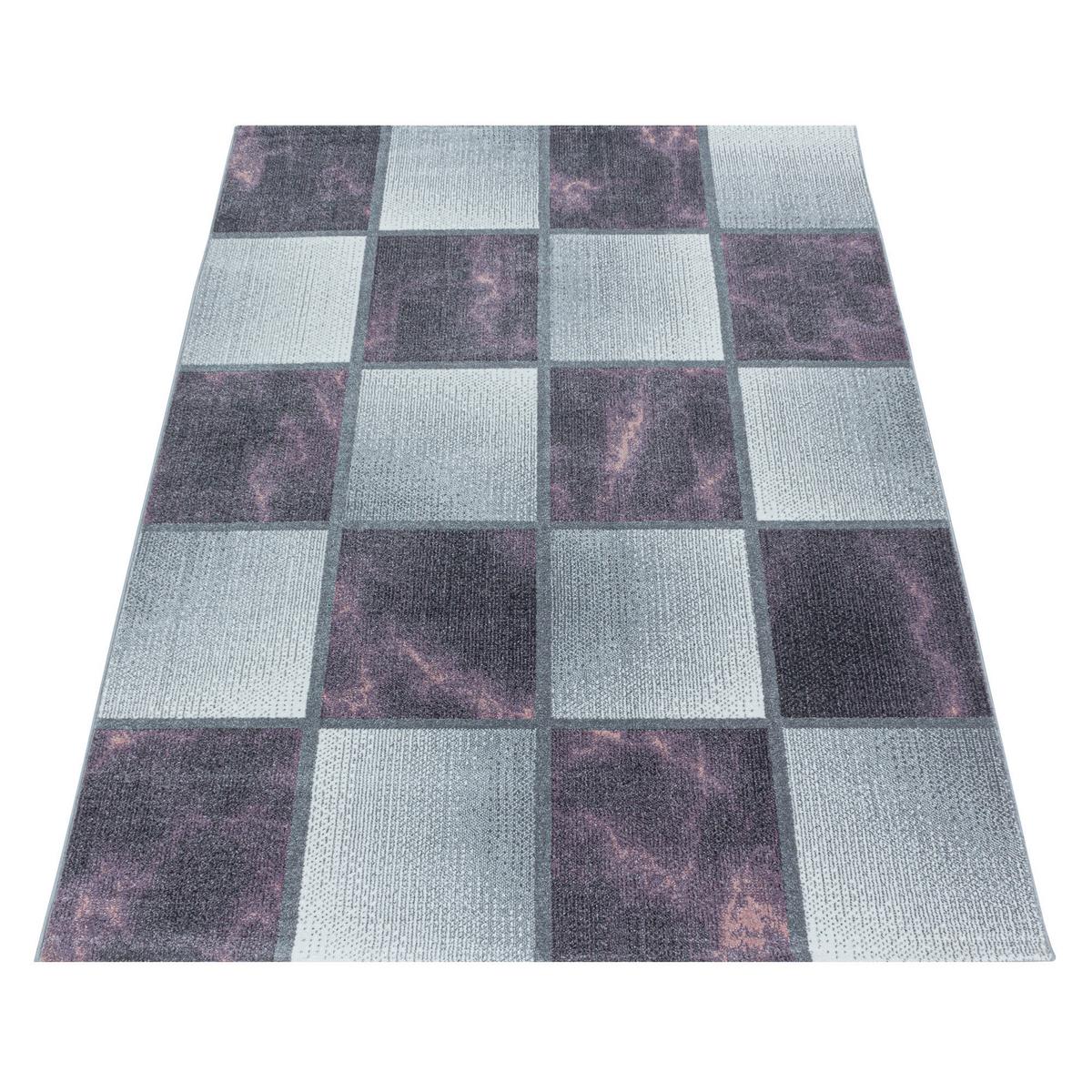 Webteppich Ottawa Lila ca. 80x250cm - Lila, Design, Textil (80/250cm) - Novel