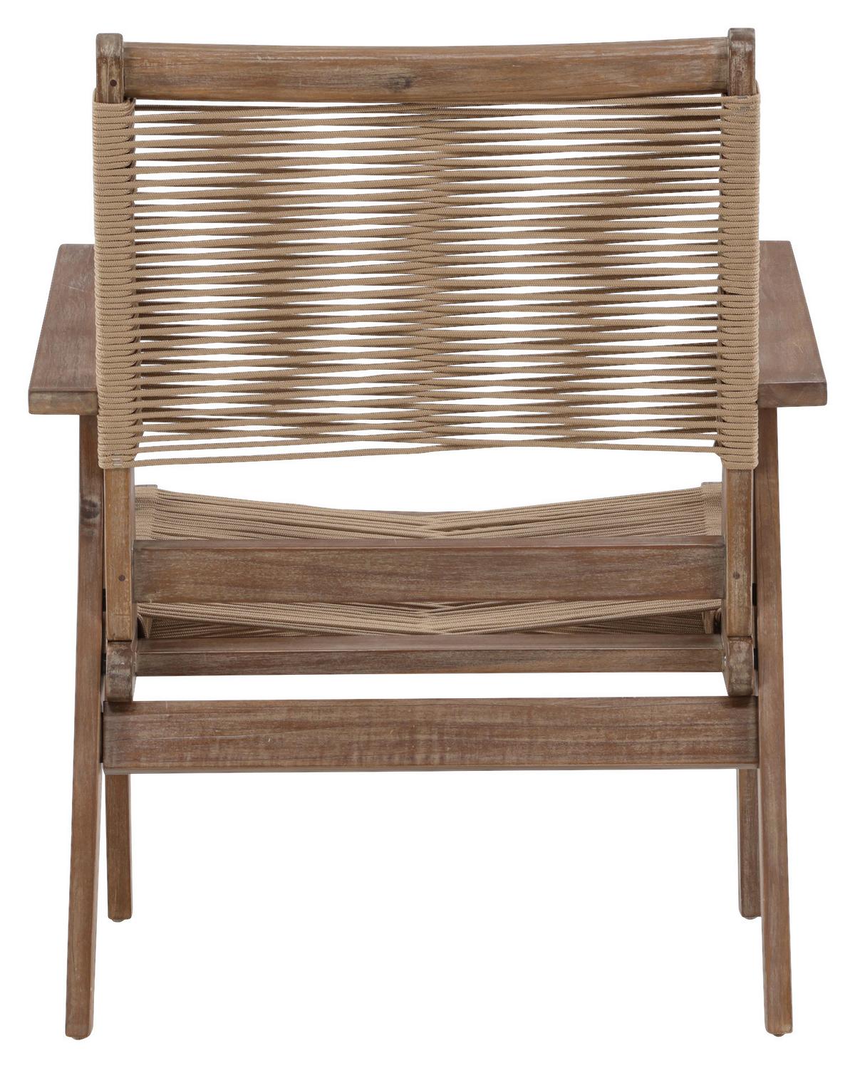LOUNGESESSEL PETER - Braun, KONVENTIONELL, Holz/Textil (68/88/72cm) - Gardenson