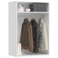 Garderobenschrank in Weiß - Weiß, MODERN, Holzwerkstoff (68/105/40cm) - Mömax