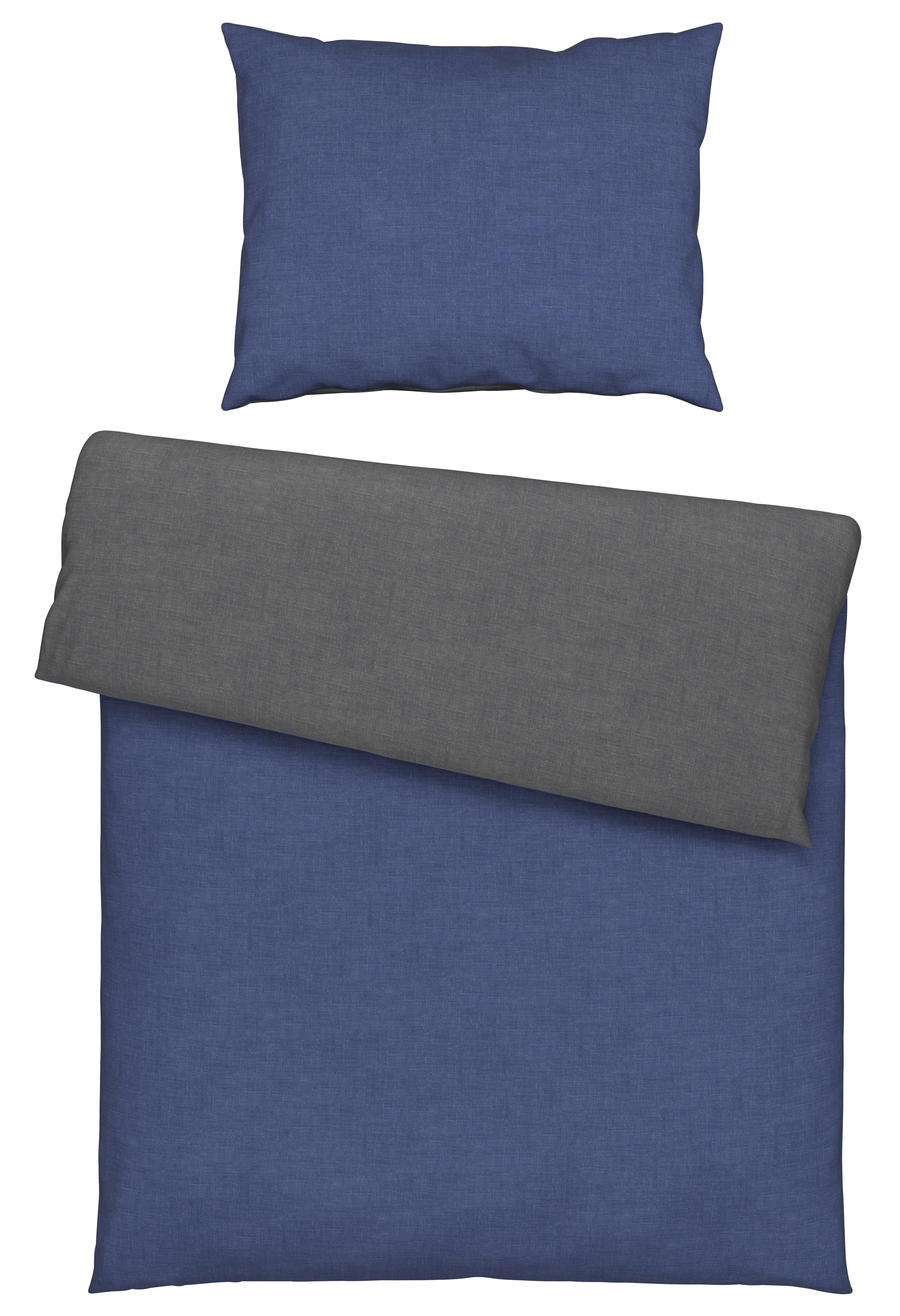 Ágyneműhuzat-garnitúra Noah - kék, textil (140/200cm) - Modern Living