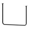 GARDEROBSSTÅNG PIPE -EXKLUSIV- - svart, Modern, metall (80/60/6cm) - Mömax