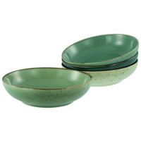 Set Posod Green Life, 4-Delni - zelena, Design, keramika (22,5cm) - Creatable
