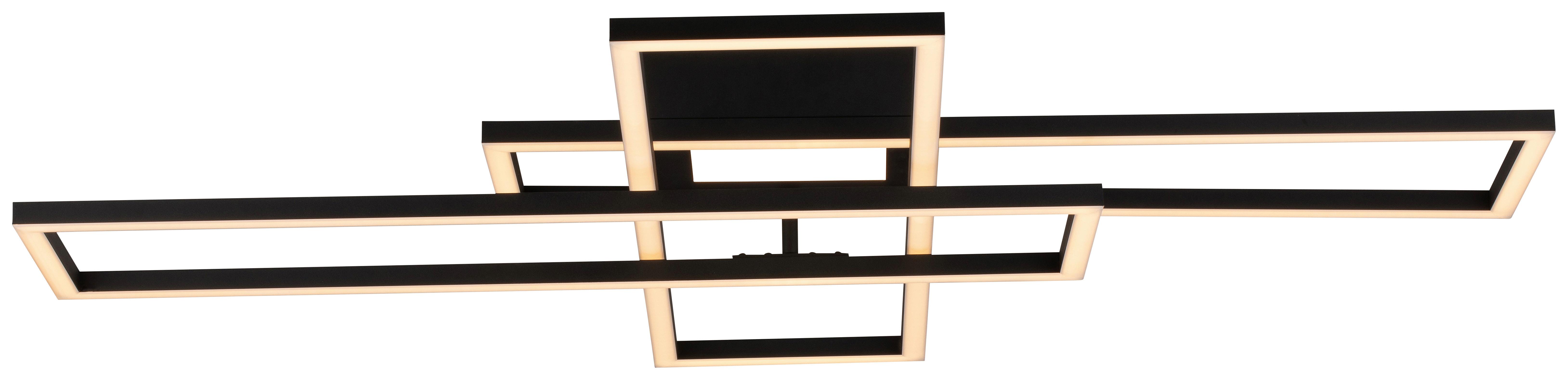 Plafonieră Film - negru, Modern, plastic/metal (99,2/69,4/11,5cm) - Mömax