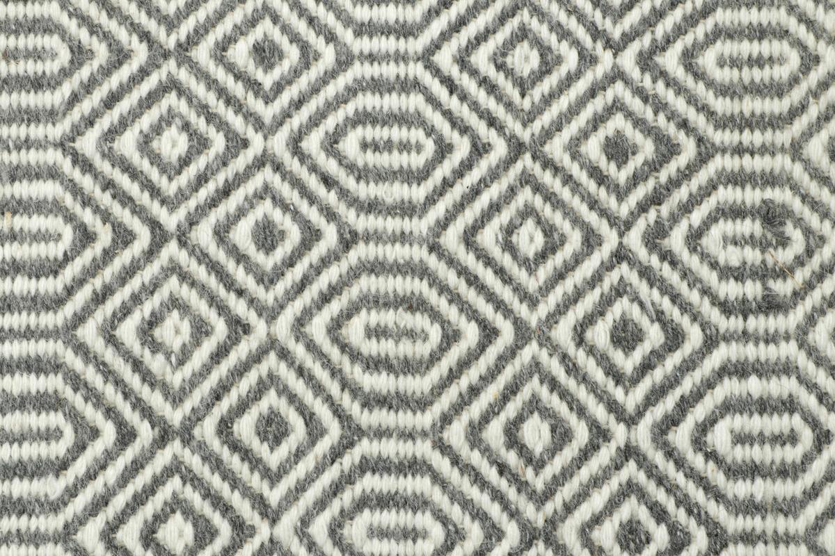 Wollteppich Kiana Grau ca. 160x230cm - Grau, Basics, Textil (160/230cm)