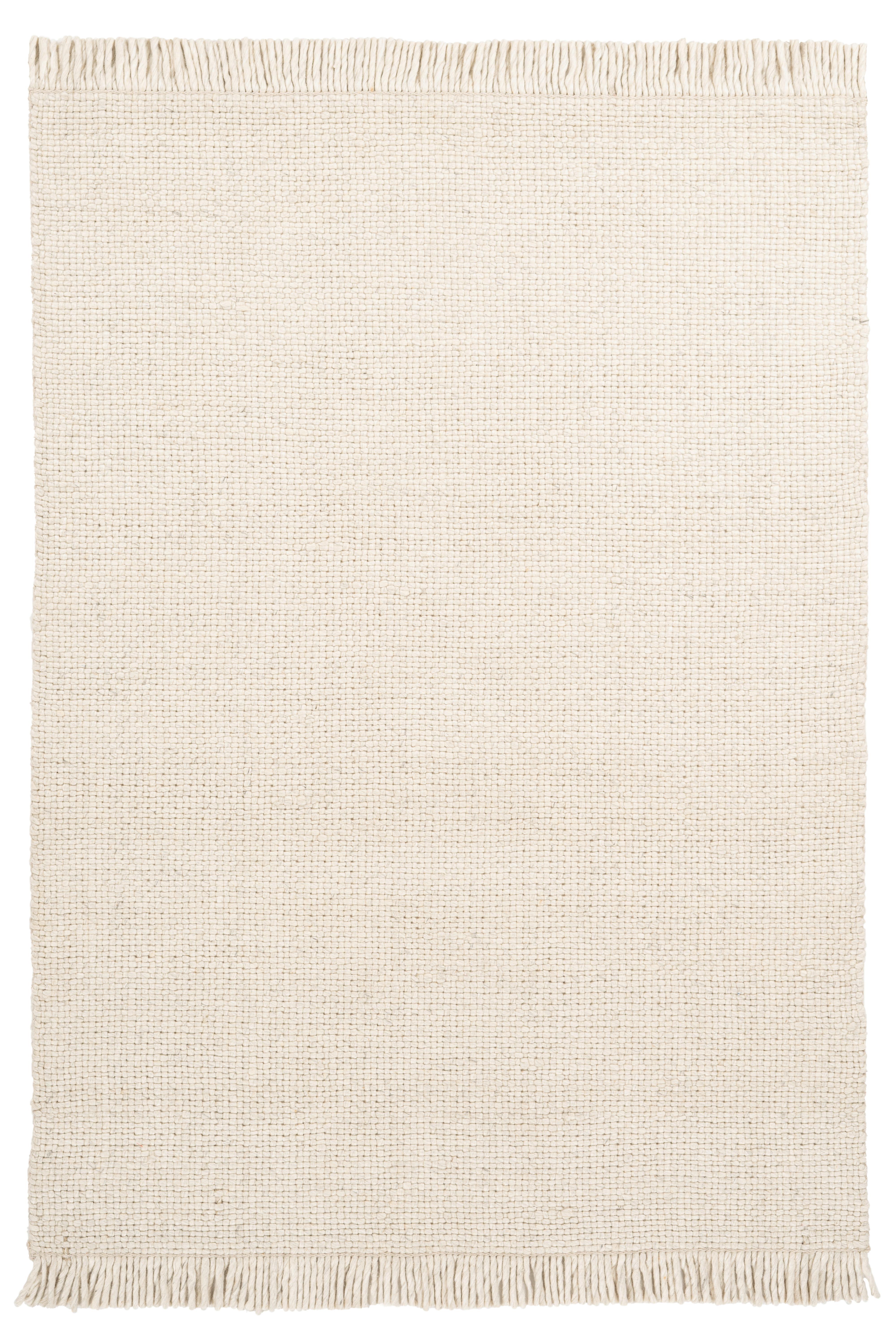 Webteppich my Eskil Creme ca. 120x170cm - Creme, Design, Textil (120/170cm) - Obsession