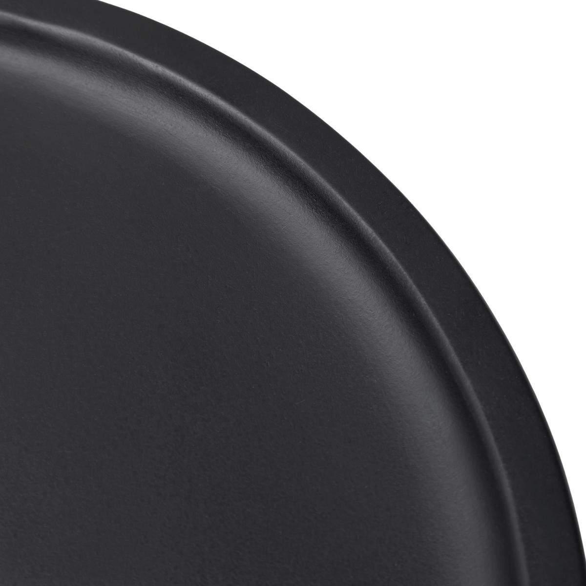 Beistelltisch Gradino Schwarz - Schwarz, MODERN, Holz (48/50/48cm) - Premium Living