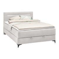 Boxbett In Ecru Ca. 140x200cm - Ecru/Schwarz, Konventionell, Textil (140/200cm) - Mömax