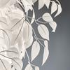 GOLVLAMPA LEAVY - vit, Modern, metall/textil (70/70/180cm) - Mömax