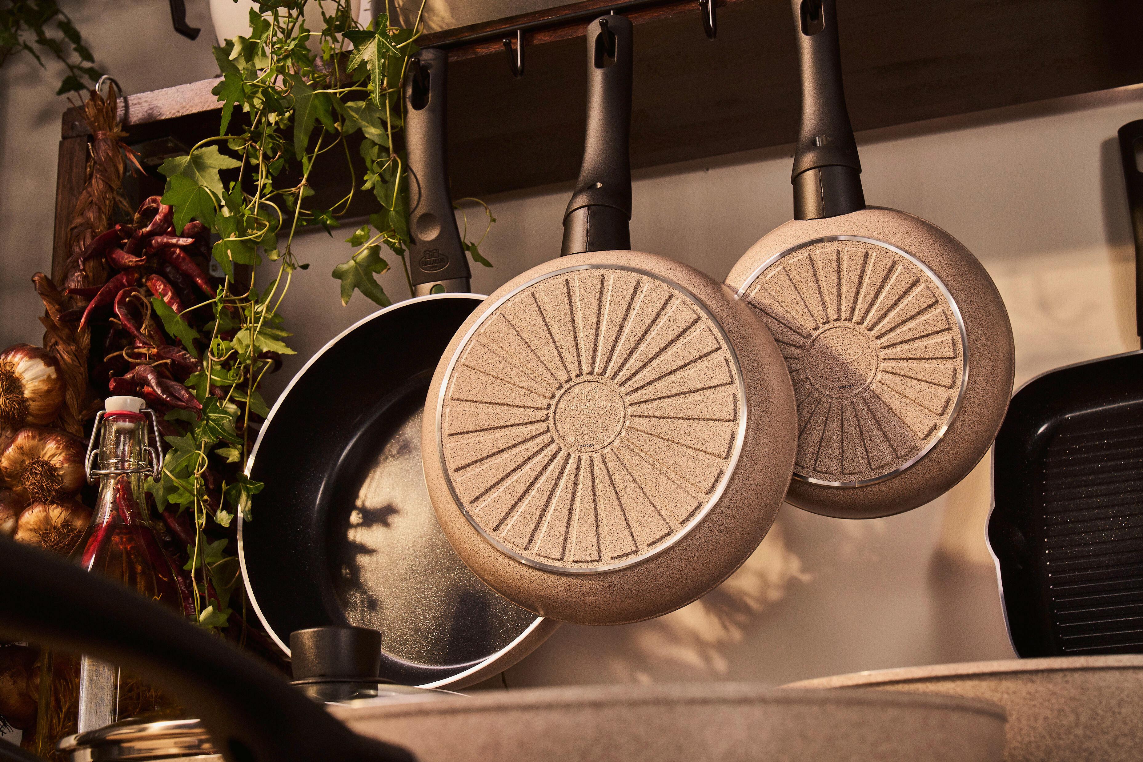 PATELNIA DO SMAŻENIA 1027798 - beżowy/czarny, Basics, metal (28cm) - Ballarini