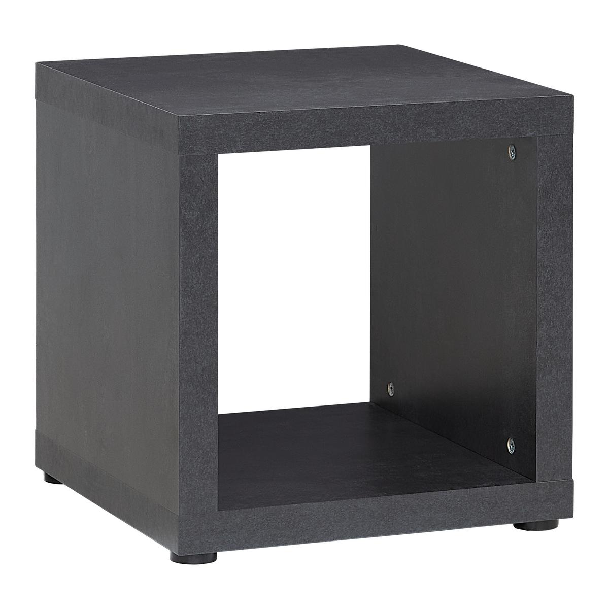 Beistelltisch in Schwarz - Schwarz, Modern, Holzwerkstoff (40/41/40cm) - Mömax