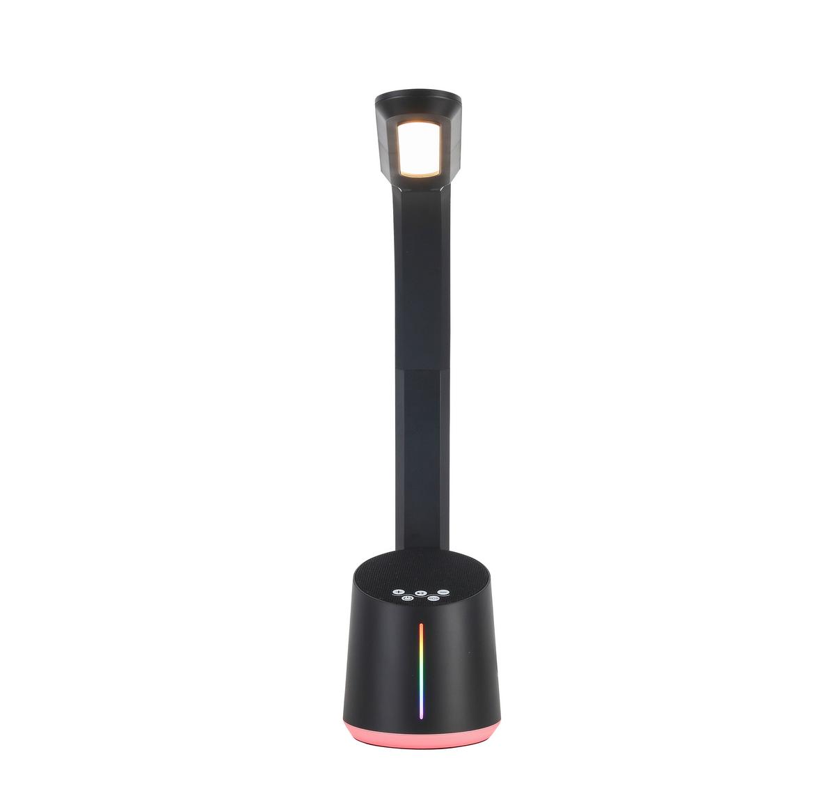 Lampă de birou cu LED Teodoro - negru, Modern, plastic (12/39/42cm) - Premium Living