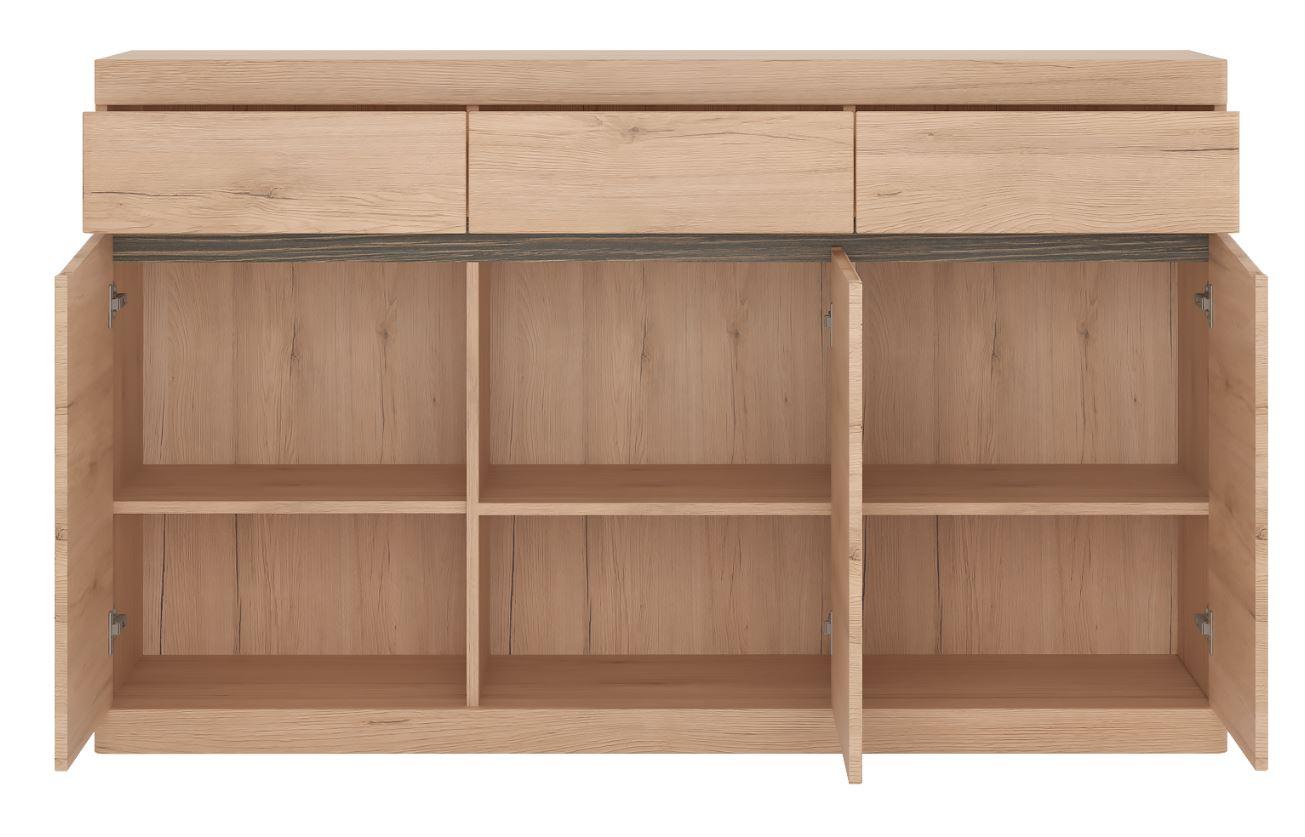 Komoda Summer - Moderno, drvni materijal/plastika (150/92/40cm) - Modern Living
