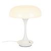 PORTABEL LAMPA RETRO - vit/kromfärg, Modern, metall/plast (19,5/24cm) - Mömax