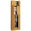 Mehrzweckschrank Lona XXL Buchefarben ca. 70x240x39 cm - Buchefarben/Schwarz, MODERN, Holzwerkstoff/Kunststoff (70/240/39cm) - MID.YOU