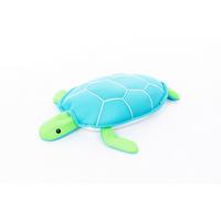 Schwimmtier Schildkröte Blau - Hellblau, KONVENTIONELL, Textil (82/100/15cm)