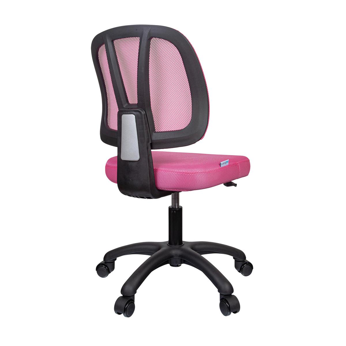 Otroški Vrtljivi Stol Kid Yu 200, Roza - roza, Basics, umetna masa/tekstil (46/84/51cm) - MID.YOU