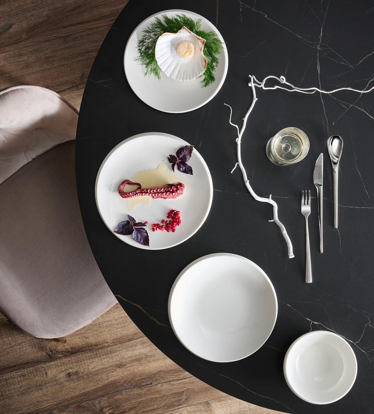 TALERZ OBIADOWY 10-4264-2620 - biały, Design, ceramika (27cm) - Villeroy & Boch