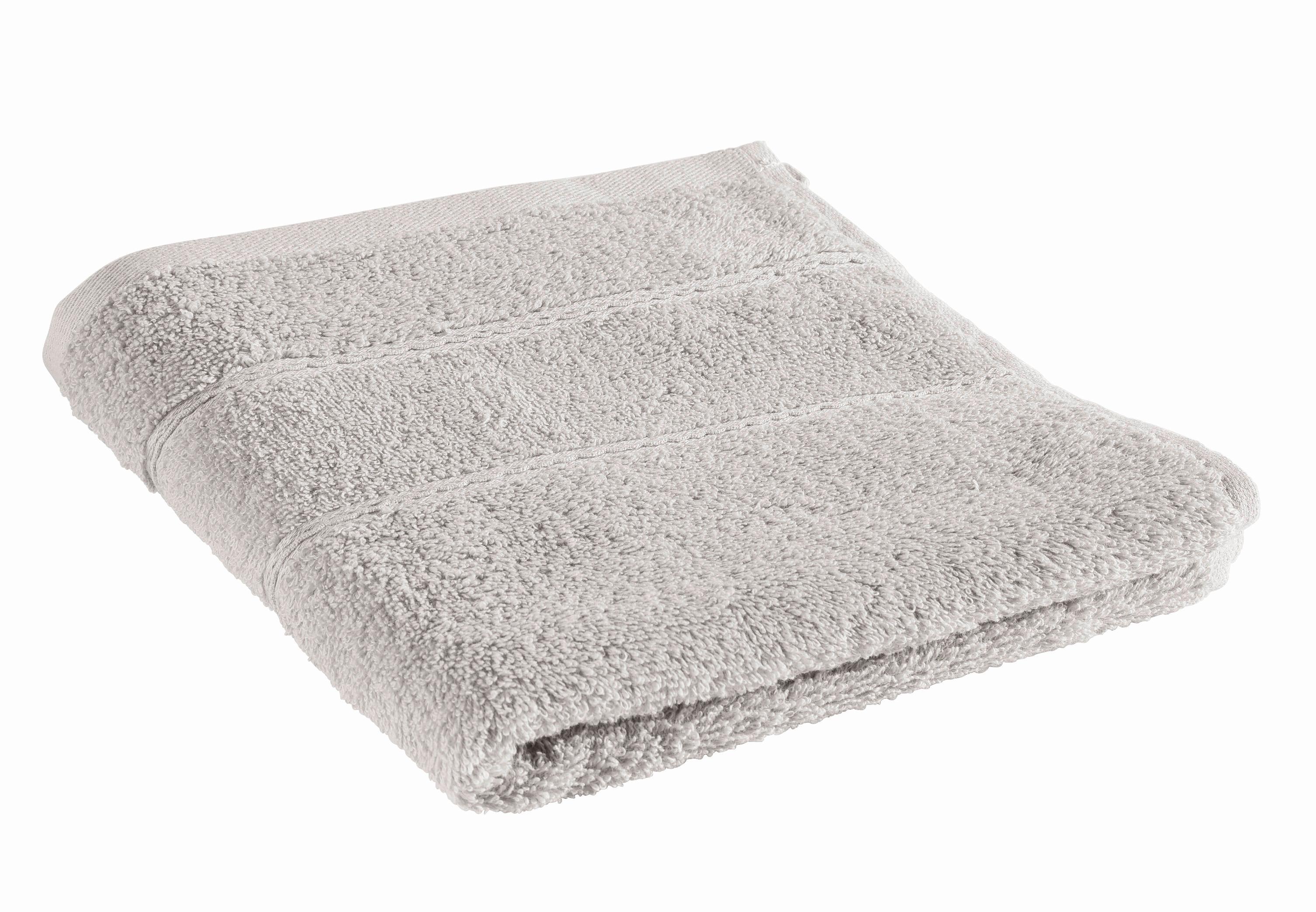 Handtuch Melanie in Grau ca. 50x100cm - Greige, Textil (50/100cm) - Modern Living