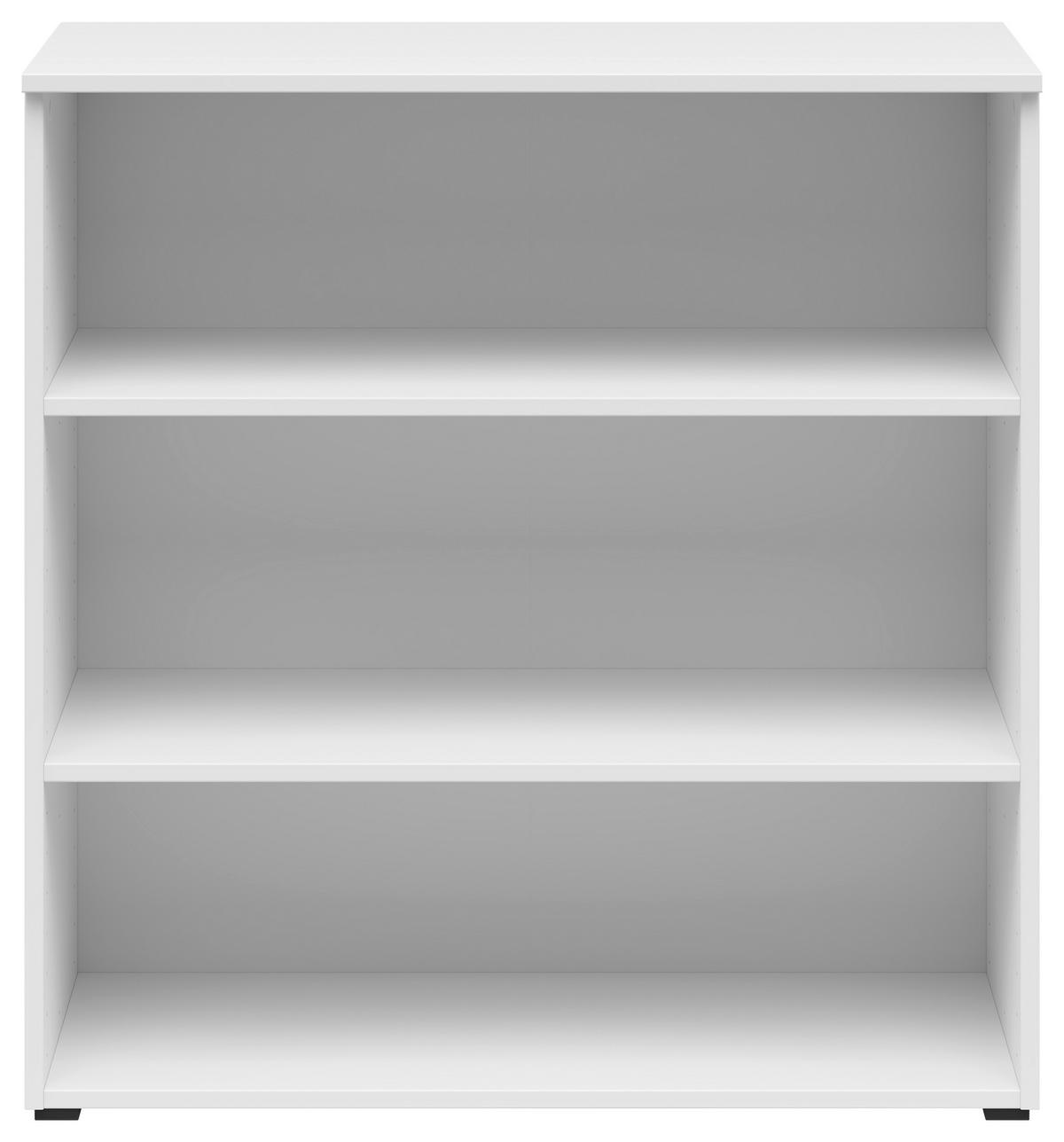 Regal Multistauraum - bela/antracit, Moderno, umetna masa/leseni material (80/83/40cm) - Premium Living