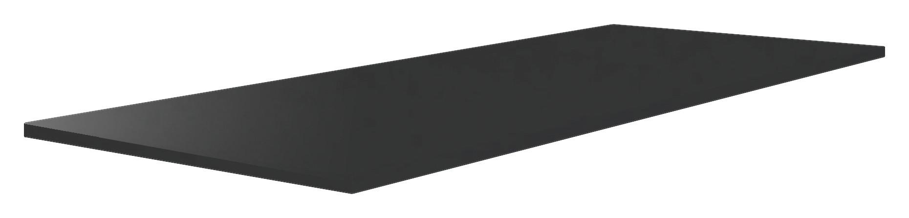 PLAQUE SUPÉRIEURE UNIT-ELEMENTS -BASED- - anthracite, MODERN, matériau en bois (137/42/1,6cm) - Based