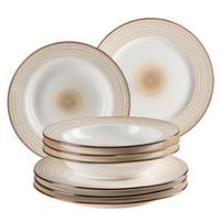 SERVICE DE TABLE 931943 WEIß POSTSICHER - blanc, Basics, céramique (30,5/30,5/22cm) - Mäser