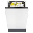 Geschirrspüler Zanussi Zdv12003fa, EEZ A+ - Schwarz/Weiß (44,6/81,8/55cm) - ZANUSSI
