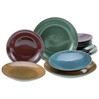Jedilni Servis Marrakesch, 12-Delni - večbarvno, Moderno, keramika - Creatable