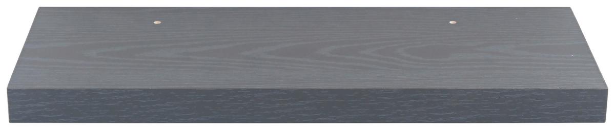 PÓŁKA ŚCIENNA SIMPLE - czarny, Basics, materiał drewnopochodny (60/3,8/23,5cm) - Boxxx