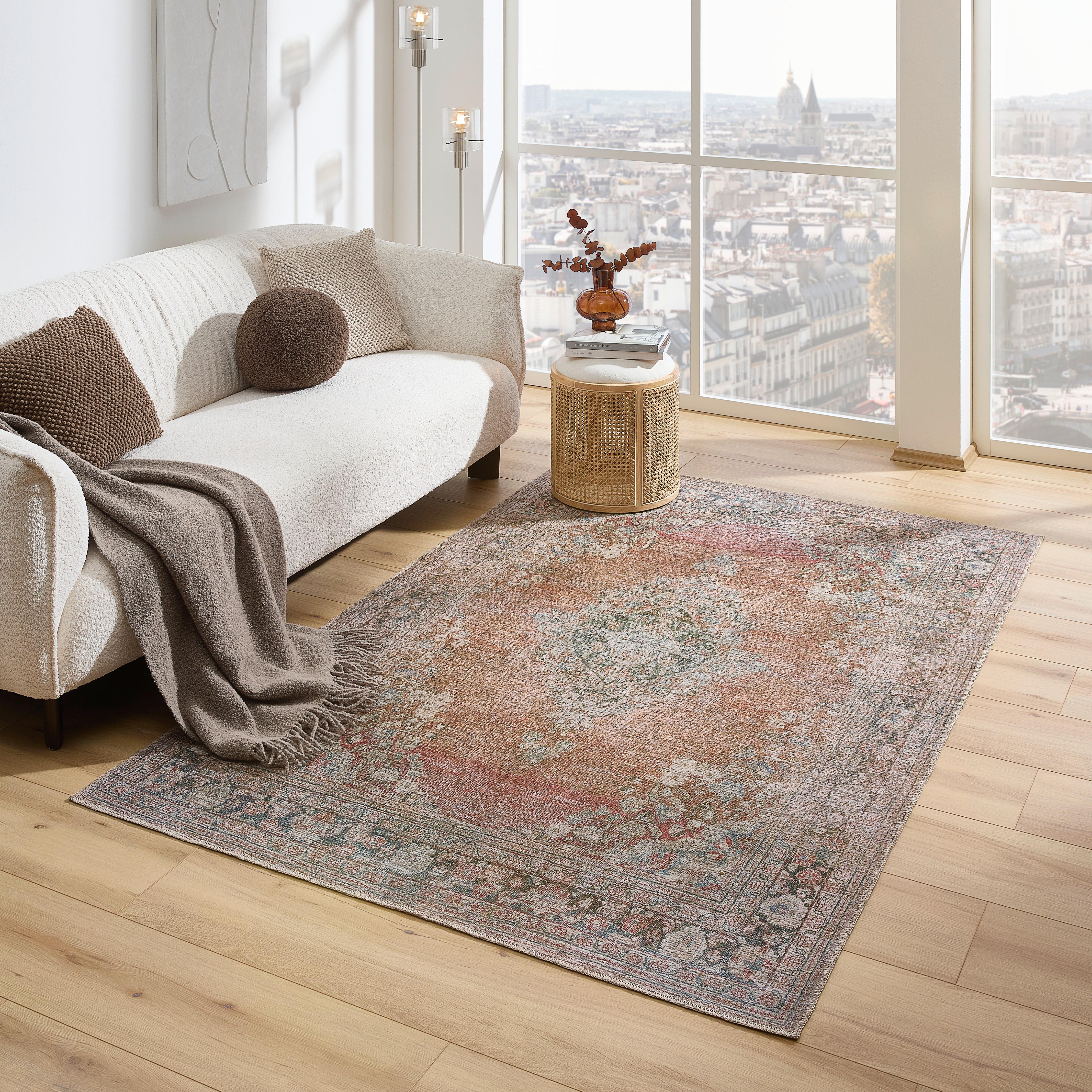 DYWAN VINTAGE MATERA CLASSIC - czerwony, Trend, tkanina (150/230cm) - Novel
