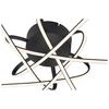 LED-TAKLAMPA STRAL - svart, Modern, metall/plast (65,5/65,5/14cm)