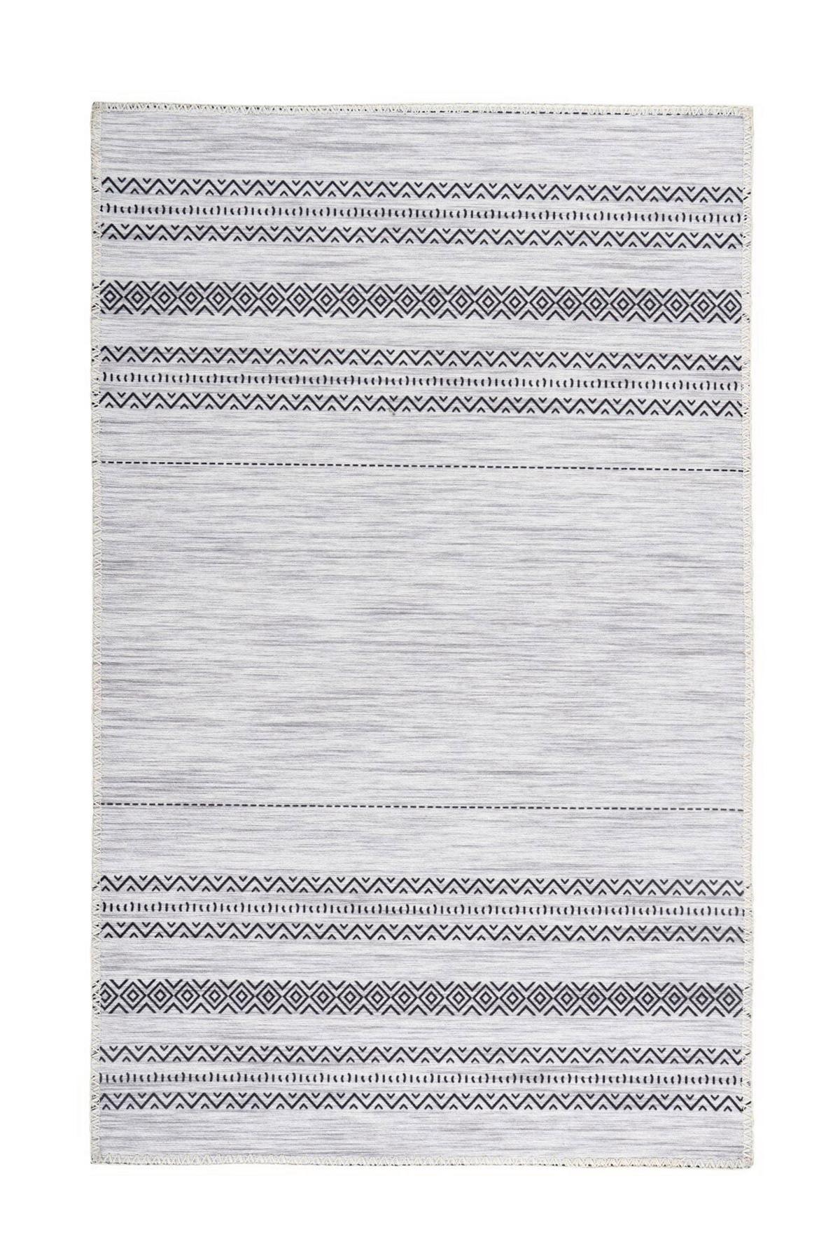 FLACHWEBETEPPICH MAYA 100 GRAU 120CM X 180CM - Grau, Basics, Textil (120/180cm) - Kayoom