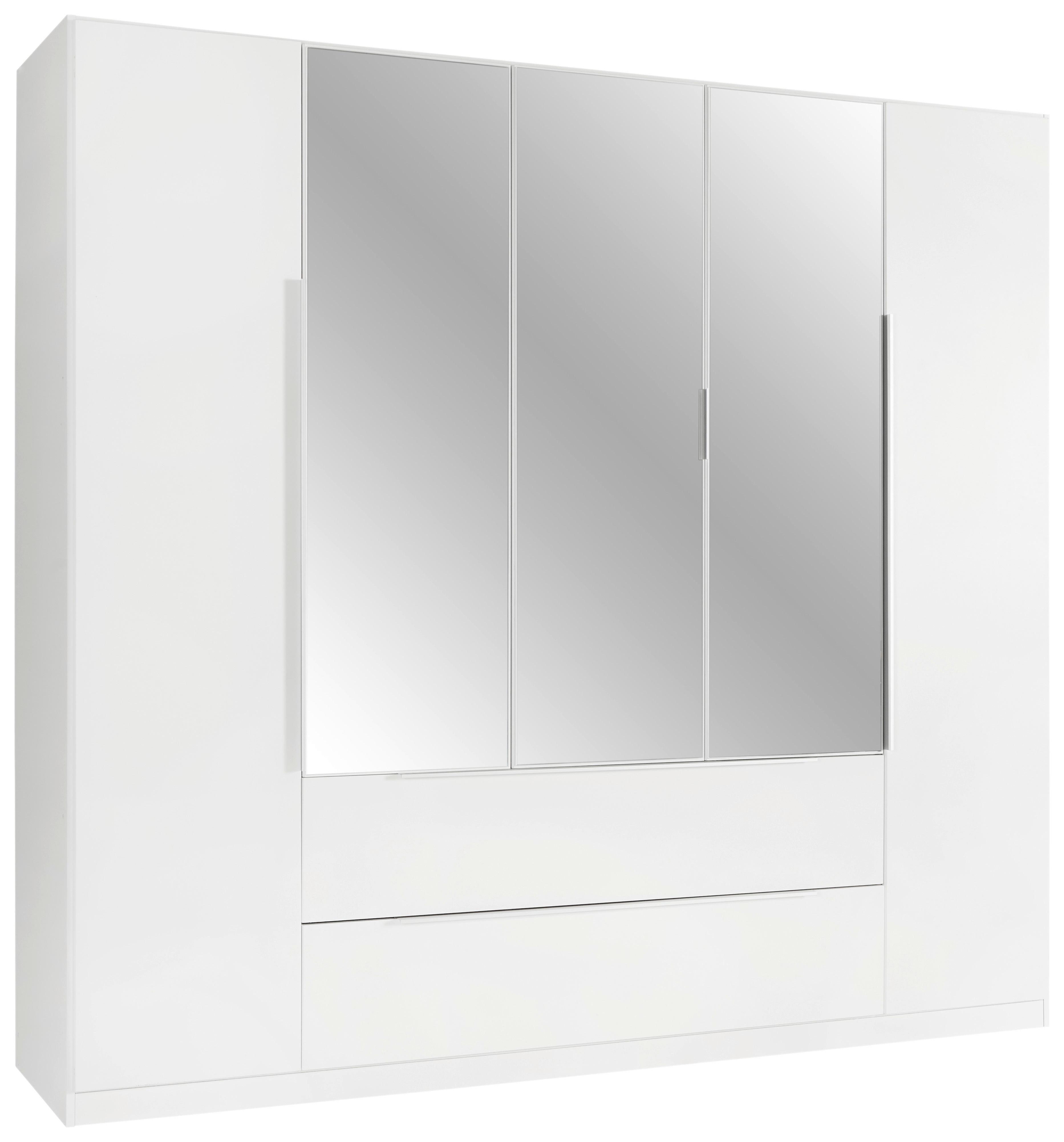 Omara Za Oblačila Ischgl - aluminij, Konvencionalno, umetna masa/leseni material (226/210/54cm) - Modern Living